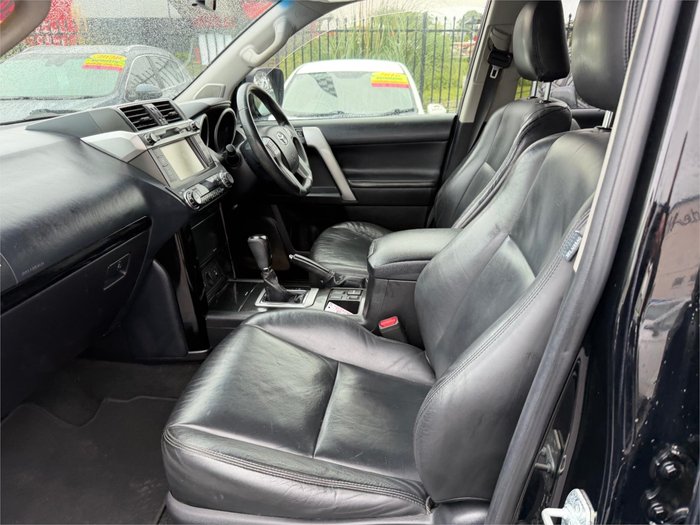 2017 TOYOTA LANDCRUISER PRADO GXL (4x4) GDJ150R MY17 BLACK
