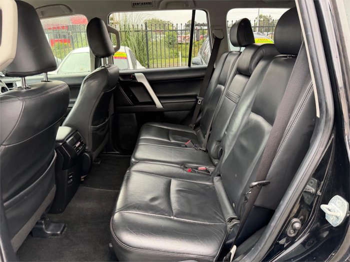 2017 TOYOTA LANDCRUISER PRADO GXL (4x4) GDJ150R MY17 BLACK