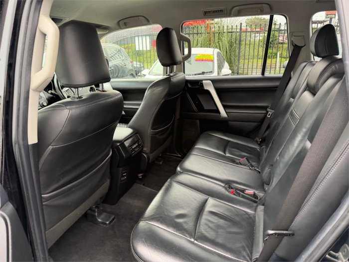 2017 TOYOTA LANDCRUISER PRADO GXL (4x4) GDJ150R MY17 BLACK