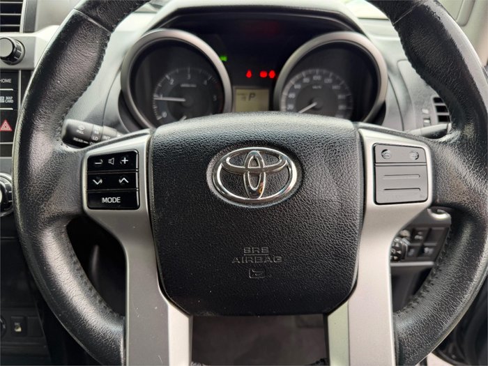2017 TOYOTA LANDCRUISER PRADO GXL (4x4) GDJ150R MY17 BLACK