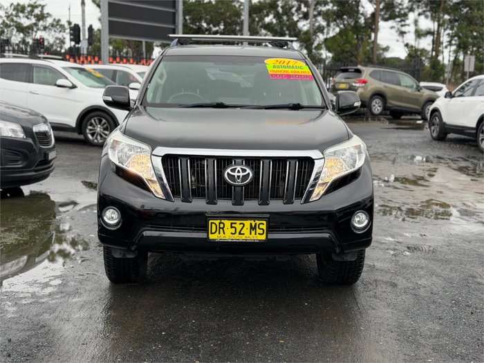 2017 TOYOTA LANDCRUISER PRADO GXL (4x4) GDJ150R MY17 BLACK