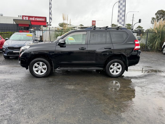 2017 TOYOTA LANDCRUISER PRADO GXL (4x4) GDJ150R MY17 BLACK