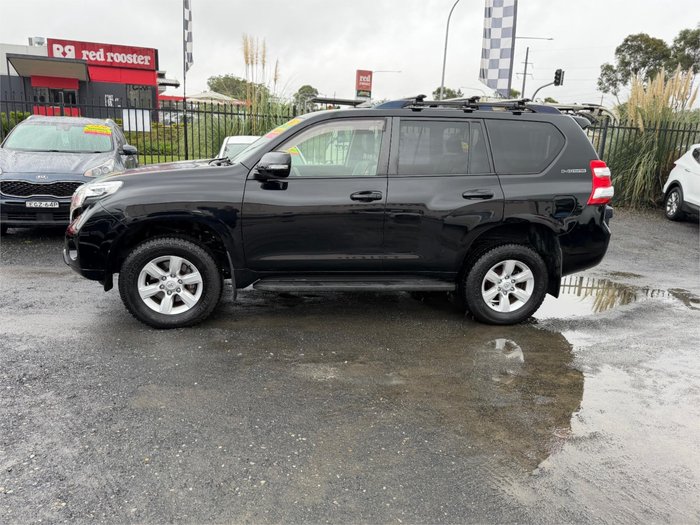 2017 TOYOTA LANDCRUISER PRADO GXL (4x4) GDJ150R MY17 BLACK