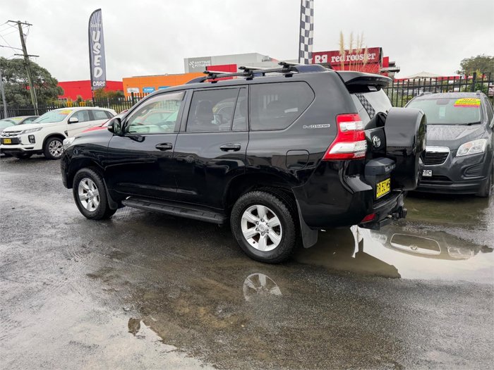 2017 TOYOTA LANDCRUISER PRADO GXL (4x4) GDJ150R MY17 BLACK