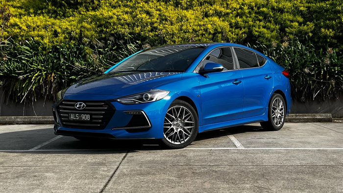 2017 Hyundai Elantra SR Turbo AD MY17 Marina Blue