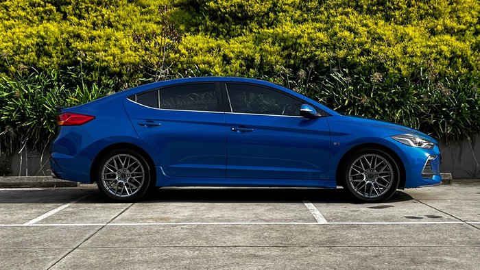 2017 Hyundai Elantra SR Turbo AD MY17 Marina Blue