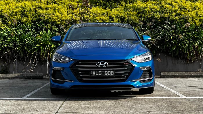 2017 Hyundai Elantra SR Turbo AD MY17 Marina Blue