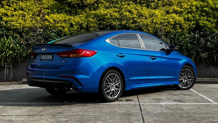 2017 Hyundai Elantra SR Turbo AD MY17 Marina Blue