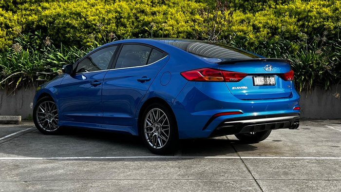 2017 Hyundai Elantra SR Turbo AD MY17 Marina Blue