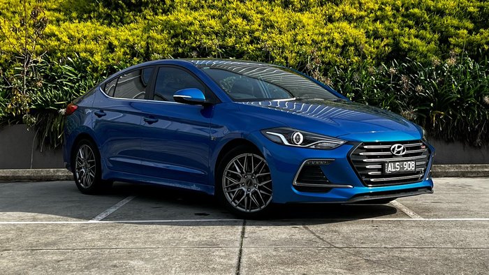 2017 Hyundai Elantra SR Turbo AD MY17 Marina Blue