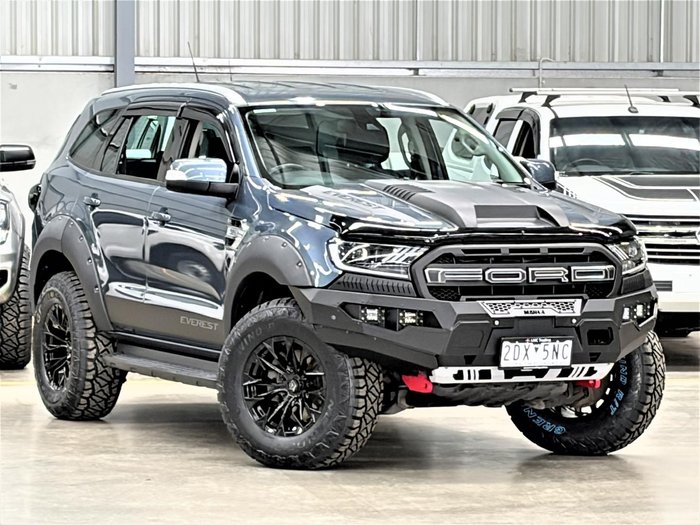 2017 Ford Everest Trend UA 4X4 Dual Range Blue Reflex