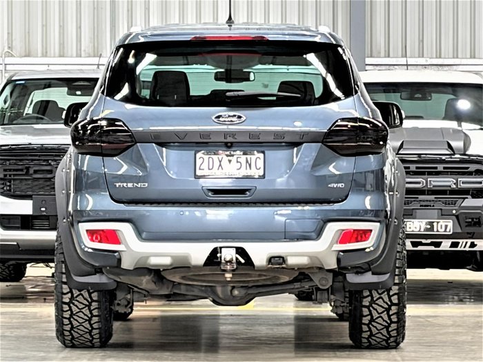 2017 Ford Everest Trend UA 4X4 Dual Range Blue Reflex