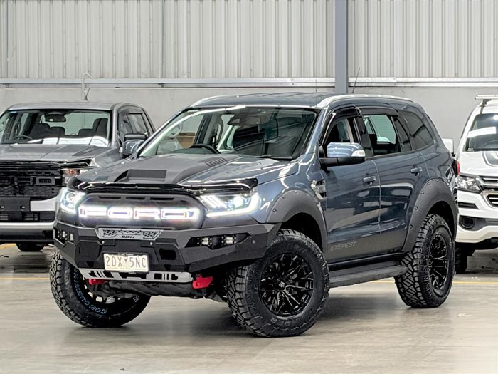 2017 Ford Everest Trend UA 4X4 Dual Range Blue Reflex