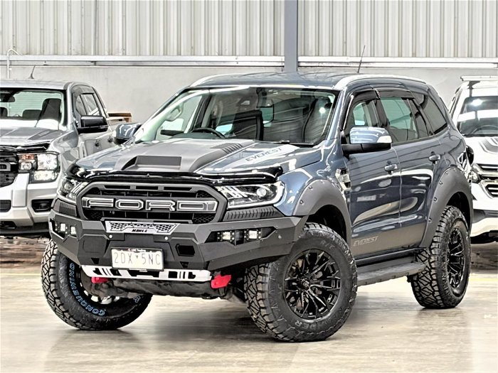 2017 Ford Everest Trend UA 4X4 Dual Range Blue Reflex