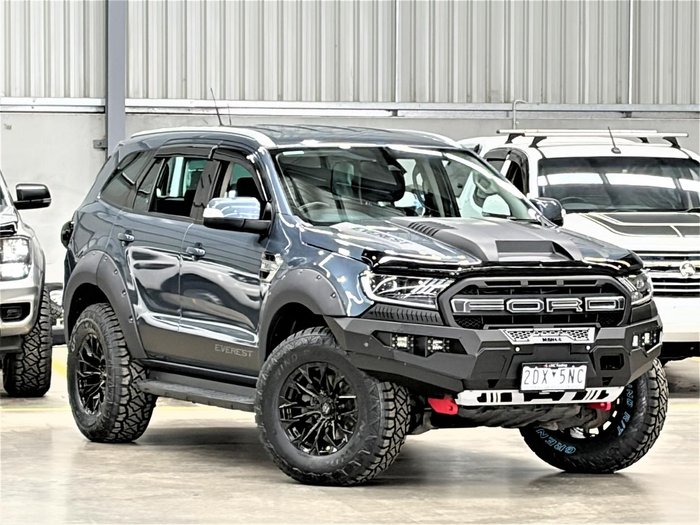 2017 Ford Everest Trend UA 4X4 Dual Range Blue Reflex