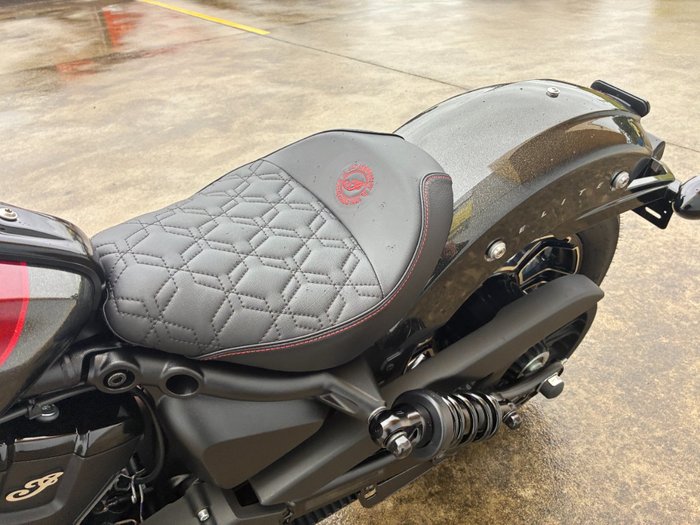 2026 Indian Scout Bobber 125th Anniversary Red with Black Crystal Fade