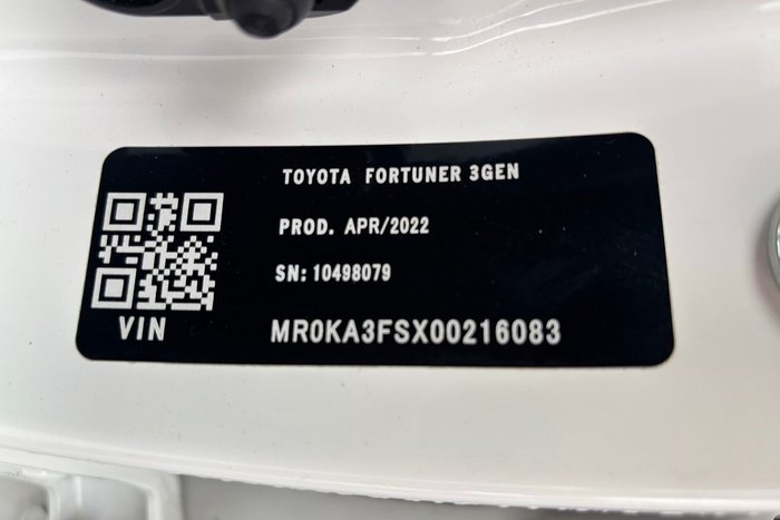 2022 Toyota Fortuner GXL