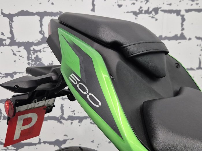 2025 Kawasaki Z500 (ER500) Z Green