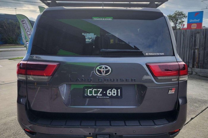 2022 Toyota Landcruiser GR Sport FJA300R 4X4 Dual Range Graphite