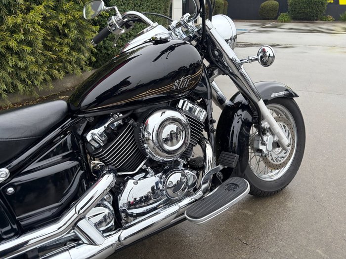 2018 Yamaha XVS650A V-STAR CLASSIC Black