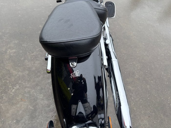 2018 Yamaha XVS650A V-STAR CLASSIC Black