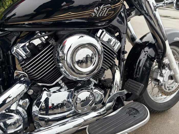 2018 Yamaha XVS650A V-STAR CLASSIC Black