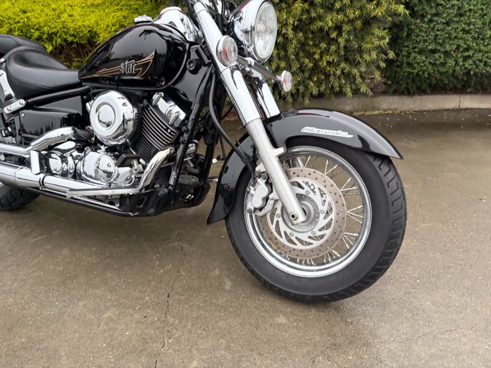 2018 Yamaha XVS650A V-STAR CLASSIC Black