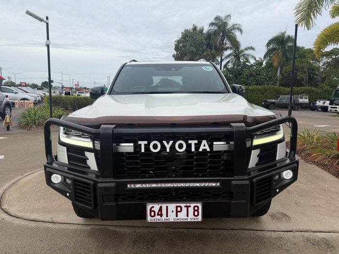 2022 Toyota Landcruiser GR Sport FJA300R 4X4 Dual Range Crystal Pearl