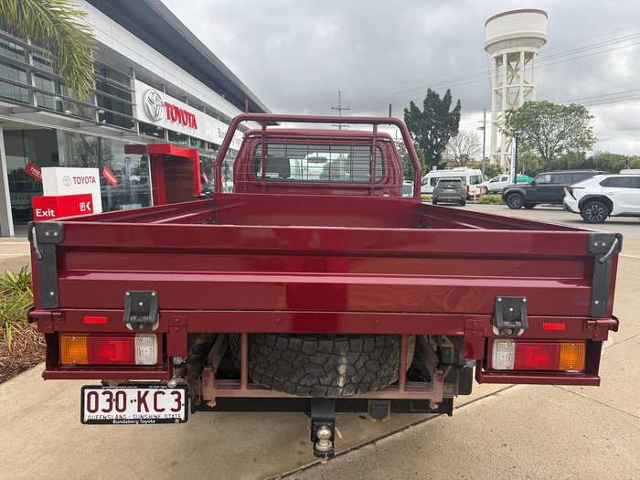 2021 Toyota Landcruiser GXL VDJ79R 4X4 Dual Range Merlot Red