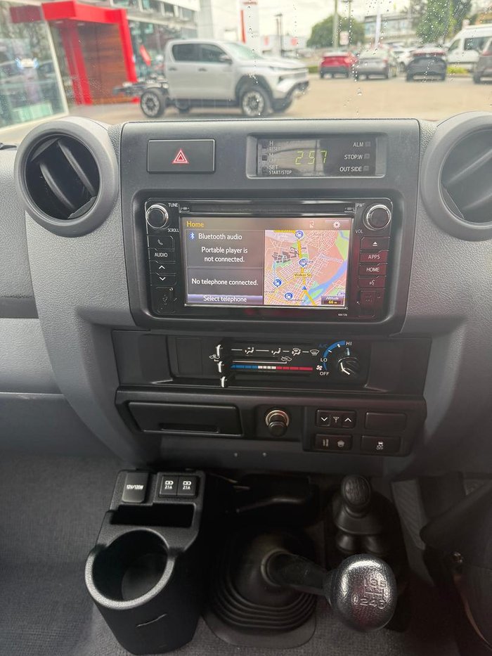 2021 Toyota Landcruiser GXL VDJ79R 4X4 Dual Range Merlot Red