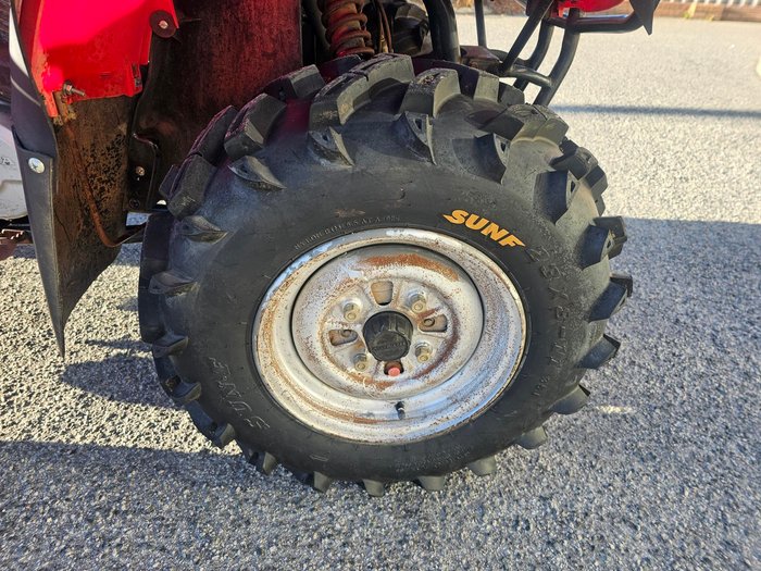 1999 Honda  TRX300FW Red