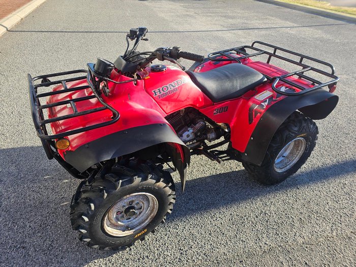1999 Honda  TRX300FW Red