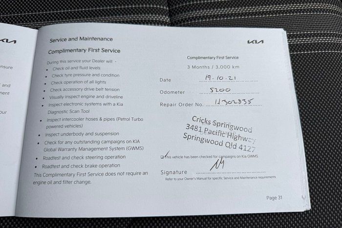 2021 Kia Cerato Sport