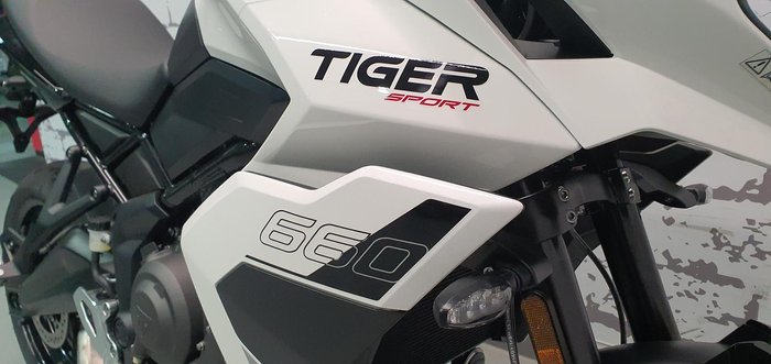 2026 Triumph Tiger Sport 660 Tiger White