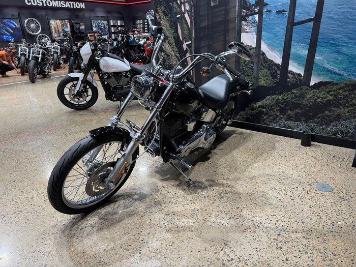 2010 Harley-Davidson Softail Custom 1584 (FXSTC) Softail Black