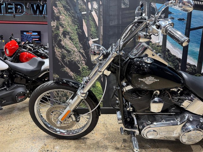 2010 Harley-Davidson Softail Custom 1584 (FXSTC) Softail Black