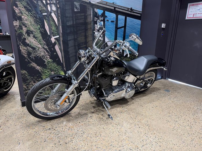 2010 Harley-Davidson Softail Custom 1584 (FXSTC) Softail Black