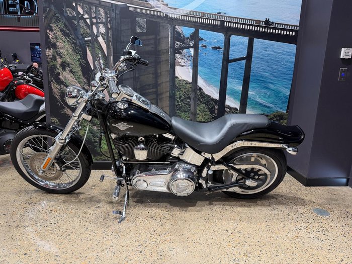 2010 Harley-Davidson Softail Custom 1584 (FXSTC) Softail Black