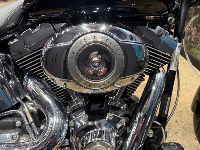 2010 Harley-Davidson Softail Custom 1584 (FXSTC) Softail Black