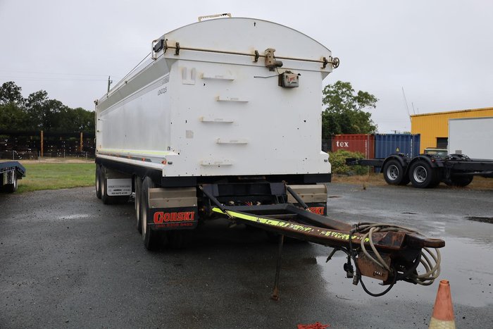 2023 Gorski Dog Trailer White