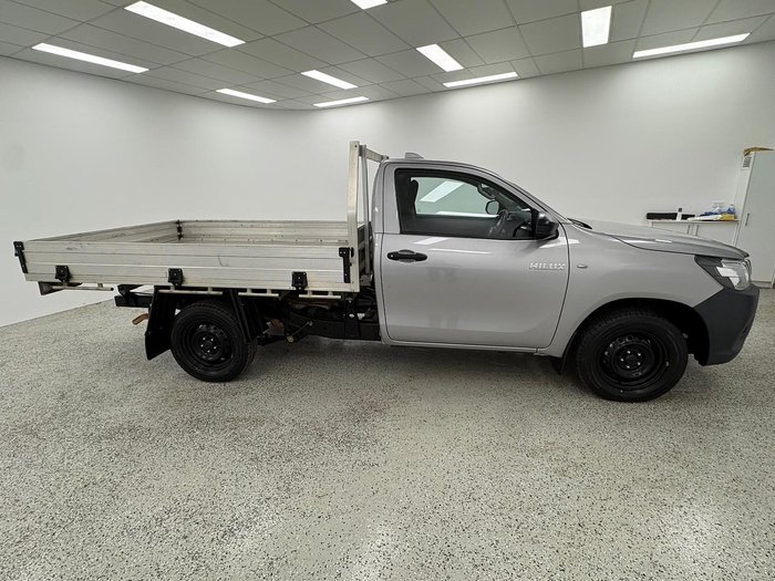 2022 Toyota Hilux Workmate TGN121R 4x2 Silver Sky