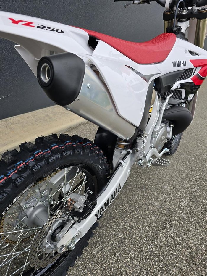 2026 Yamaha YZ250 70th Anniversary Edition YZ White