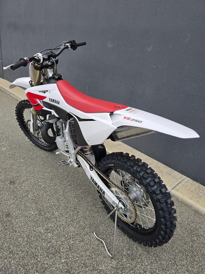 2026 Yamaha YZ250 70th Anniversary Edition YZ White