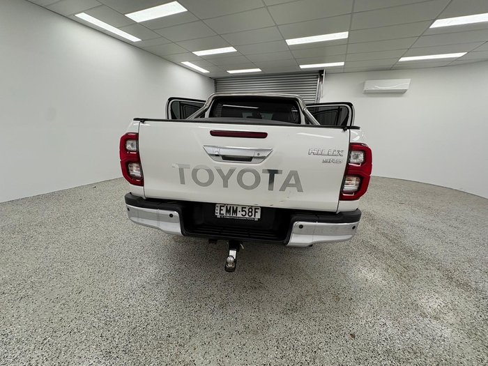 2020 Toyota Hilux SR5 GUN126R 4X4 Dual Range White