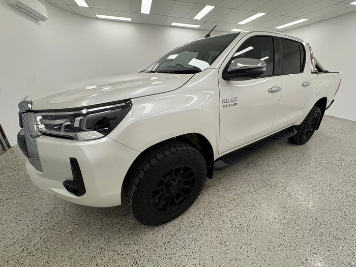 2020 Toyota Hilux SR5 GUN126R 4X4 Dual Range White