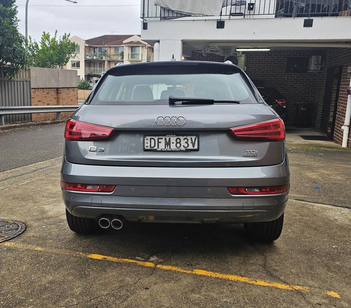 2016 Audi Q3 TDI Sport 8U MY16 Four Wheel Drive Monsoon Grey