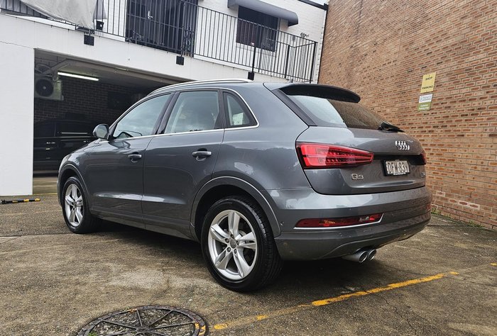 2016 Audi Q3 TDI Sport 8U MY16 Four Wheel Drive Monsoon Grey