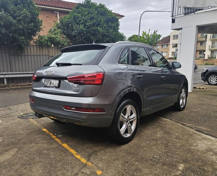 2016 Audi Q3 TDI Sport 8U MY16 Four Wheel Drive Monsoon Grey
