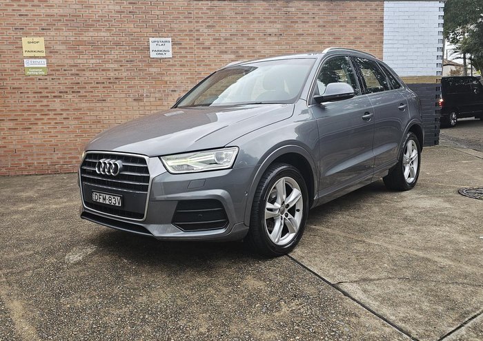 2016 Audi Q3 TDI Sport 8U MY16 Four Wheel Drive Monsoon Grey