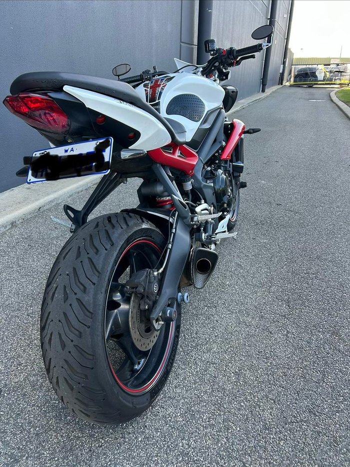 2015 Triumph Street Triple R ABS Street Triple White
